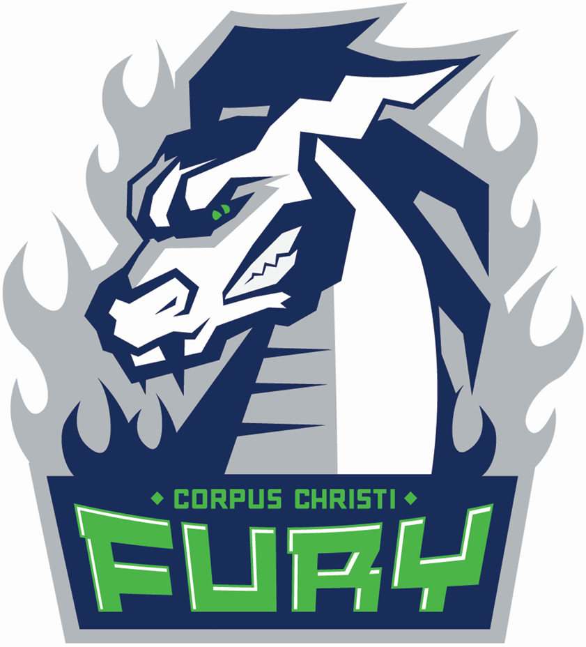 Corpus Christi Fury 2015-Pres Primary Logo iron on transfers for T-shirts